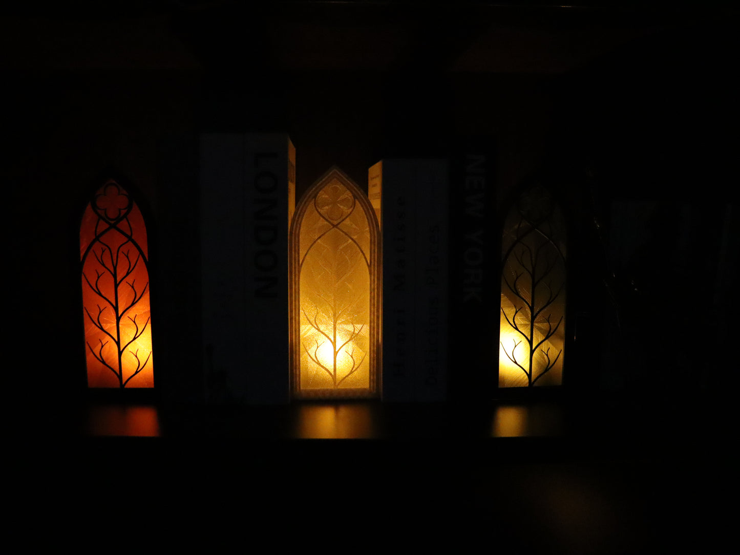 Fantasy Elven Book Nook Lamp