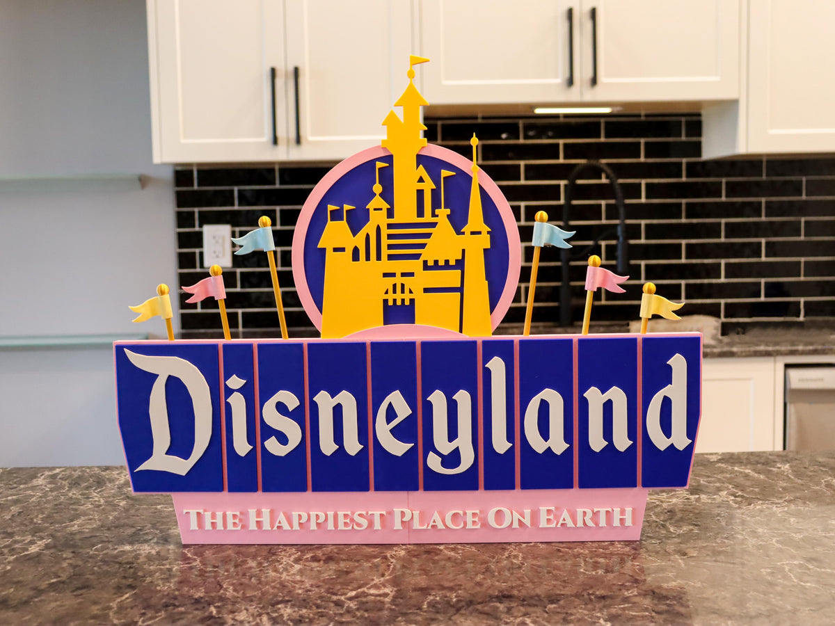 90s Disneyland Sign Replica
