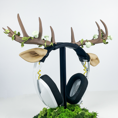 Large Deer Antler Headphone Attachment