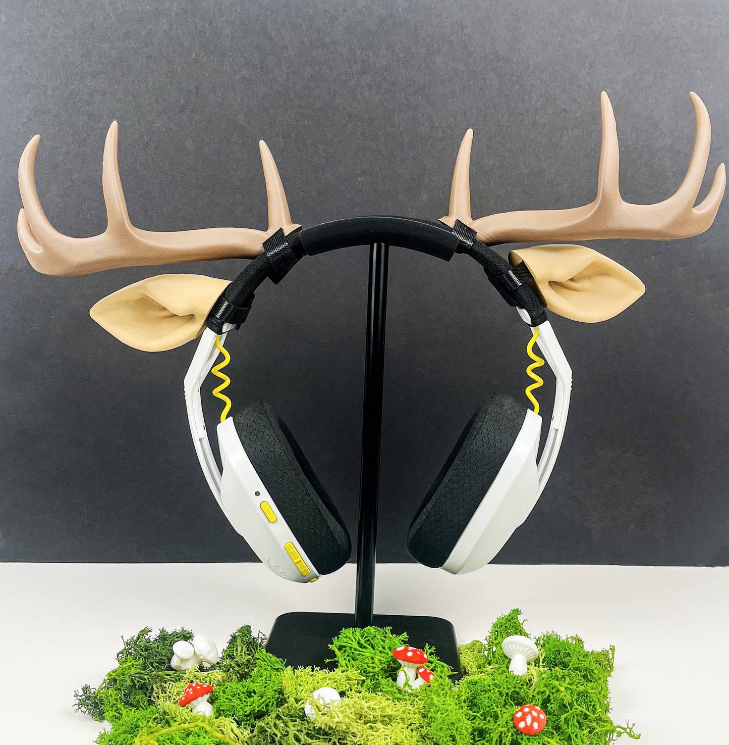 Large Deer Antler Headphone Attachment