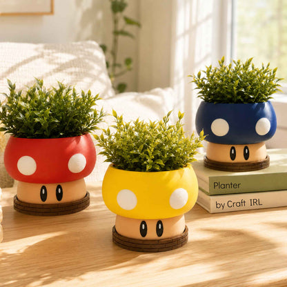 Mushroom Planter from Mario