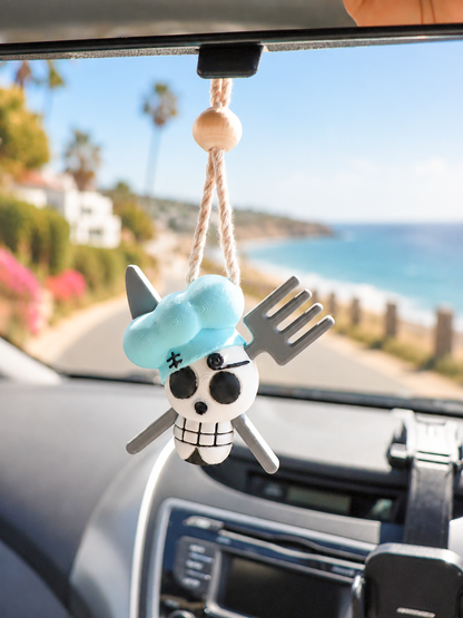 One Piece Straw Hat Car Freshener
