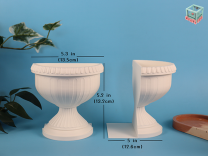Roman Style Bookend Planter
