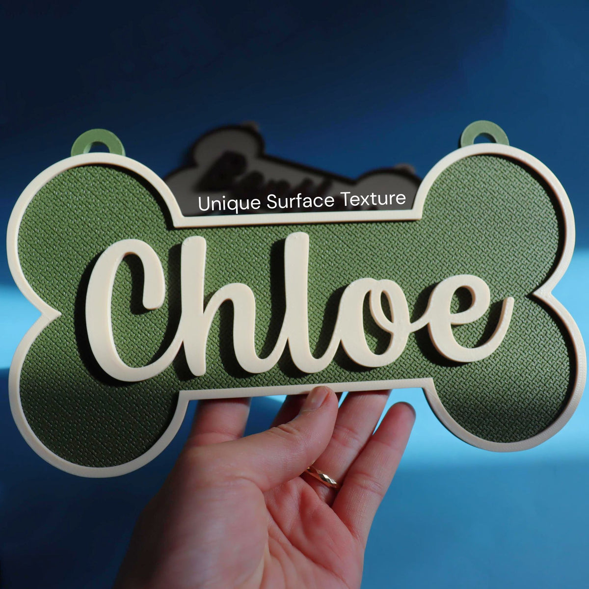 Custom Dog Bone Name Sign
