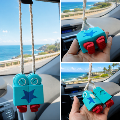 Straw Hat Series Car Freshener