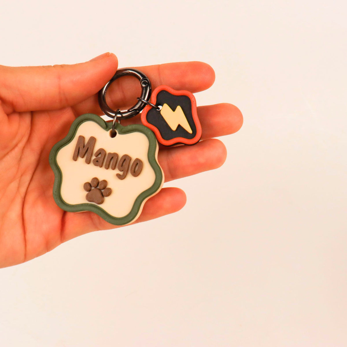 Custom Dog Name Tag – Cute Collar Charm