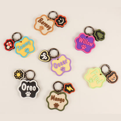 Custom Dog Name Tag – Cute Collar Charm