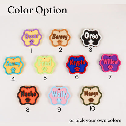 Custom Dog Name Tag – Cute Collar Charm