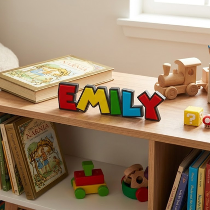 Custom Mario Inspired Nameplate