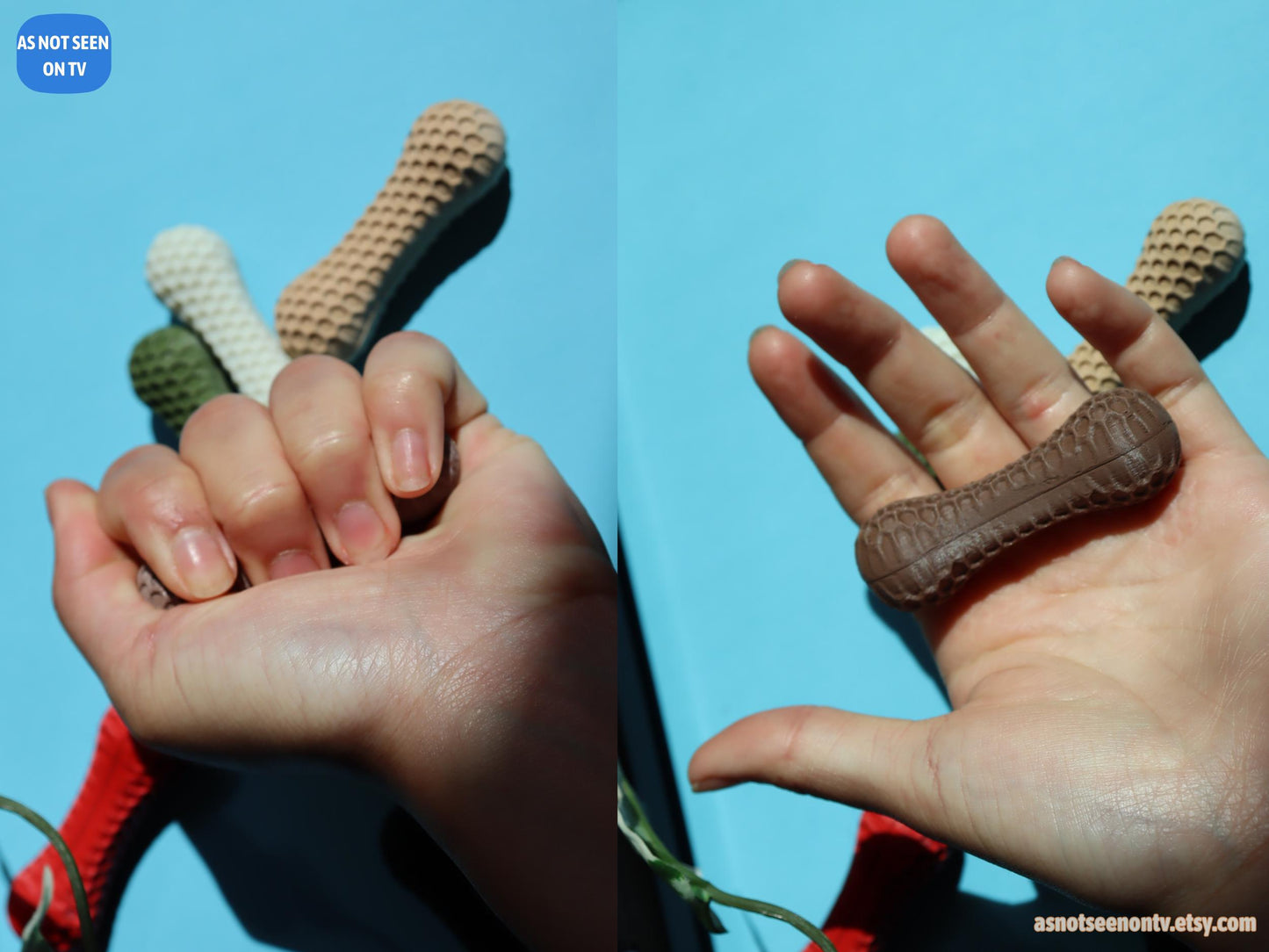 THE PEANUT - Silent Discreet Fidget Slider