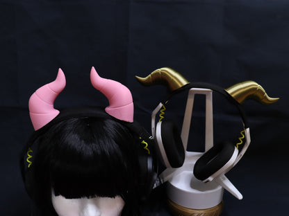 Anime Style Horn Headphone Attachment