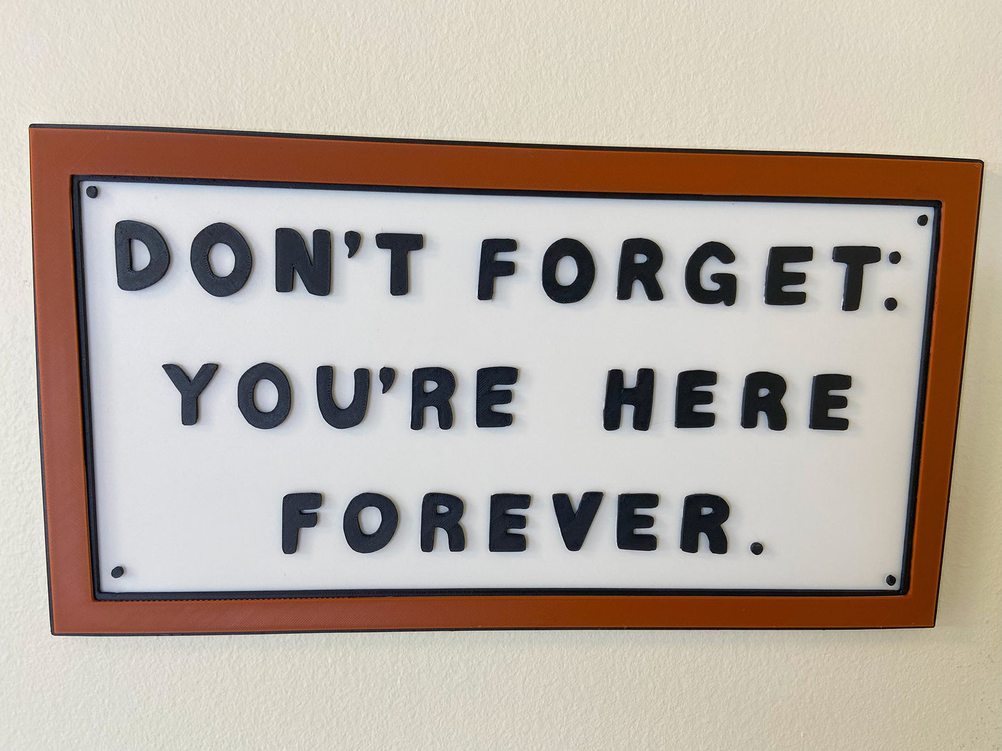 Do It For Her Sign - Simpsons inspired