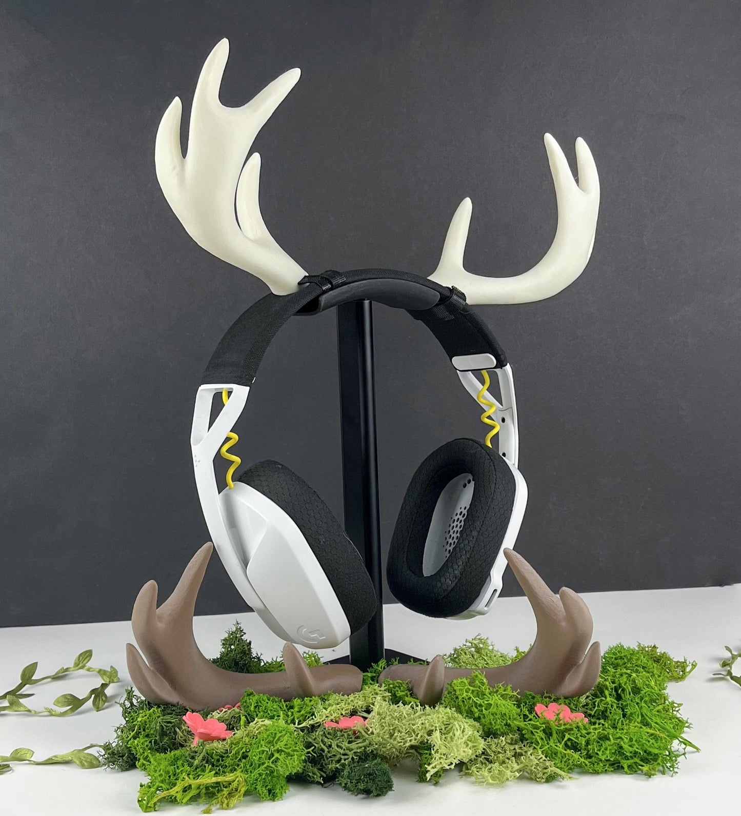 Moose Horn / Antler Headphone Attachment