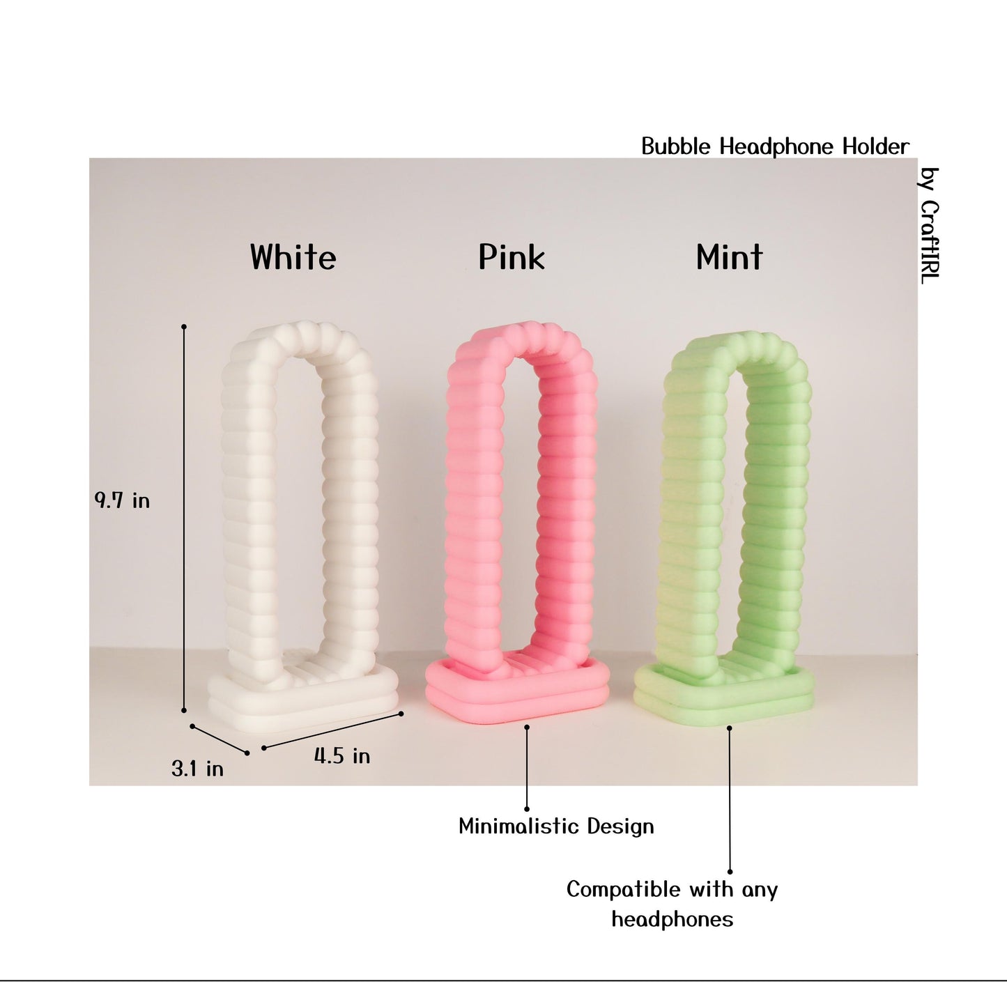 Cloud Bubble Headphone Holder