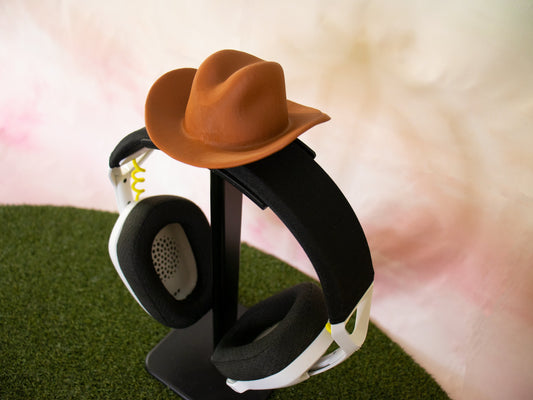 Cowboy Hat Headphone Attachment