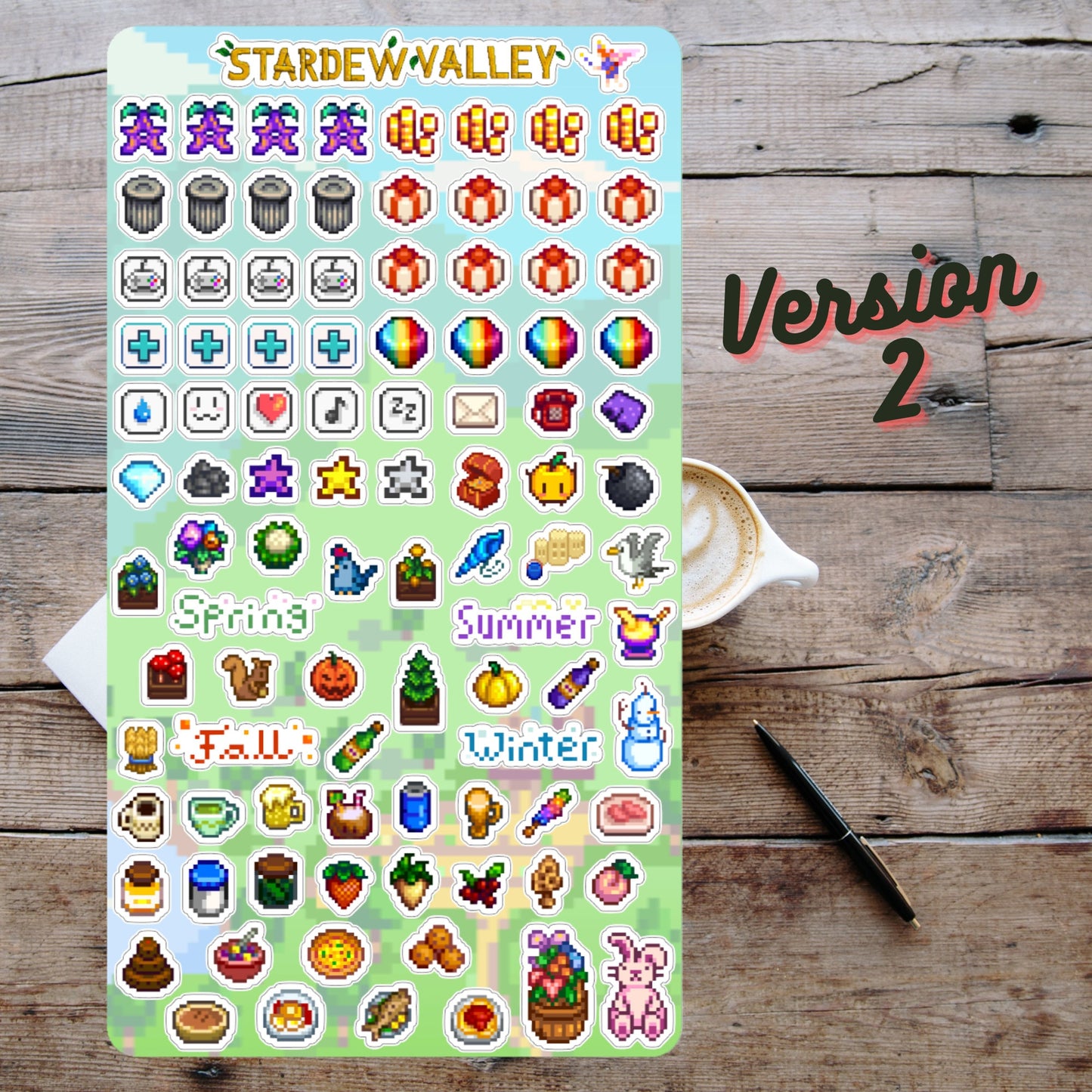 Stardew Valley Planner Sticker