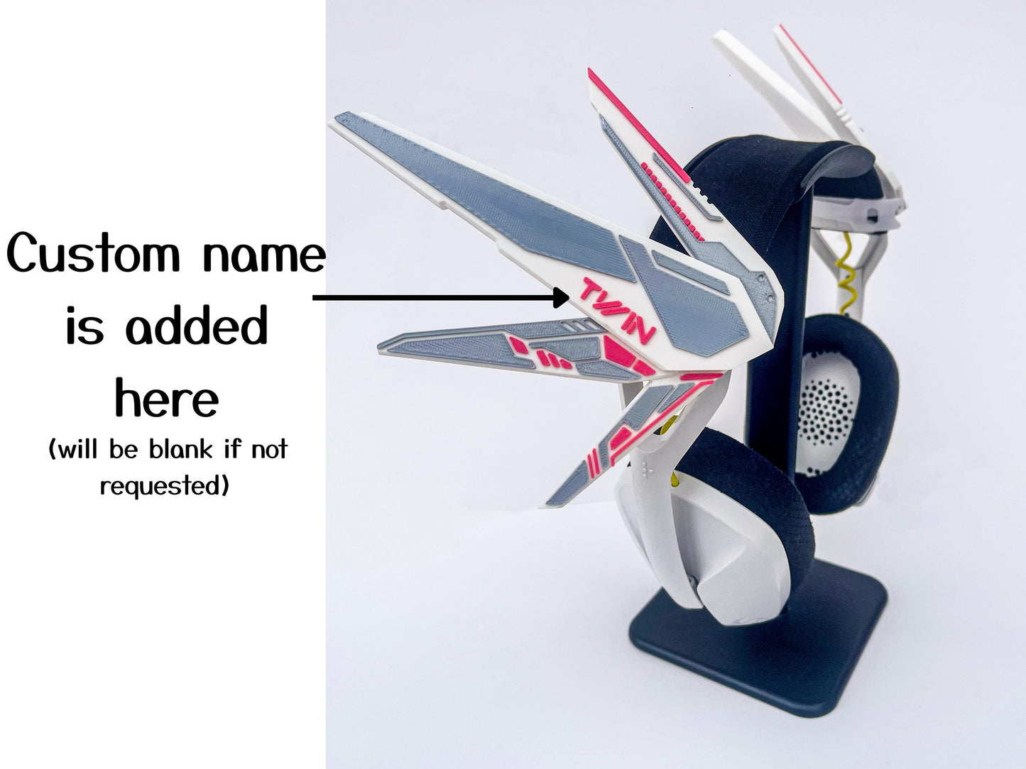 Futuristic Mecha Headphone Attachment