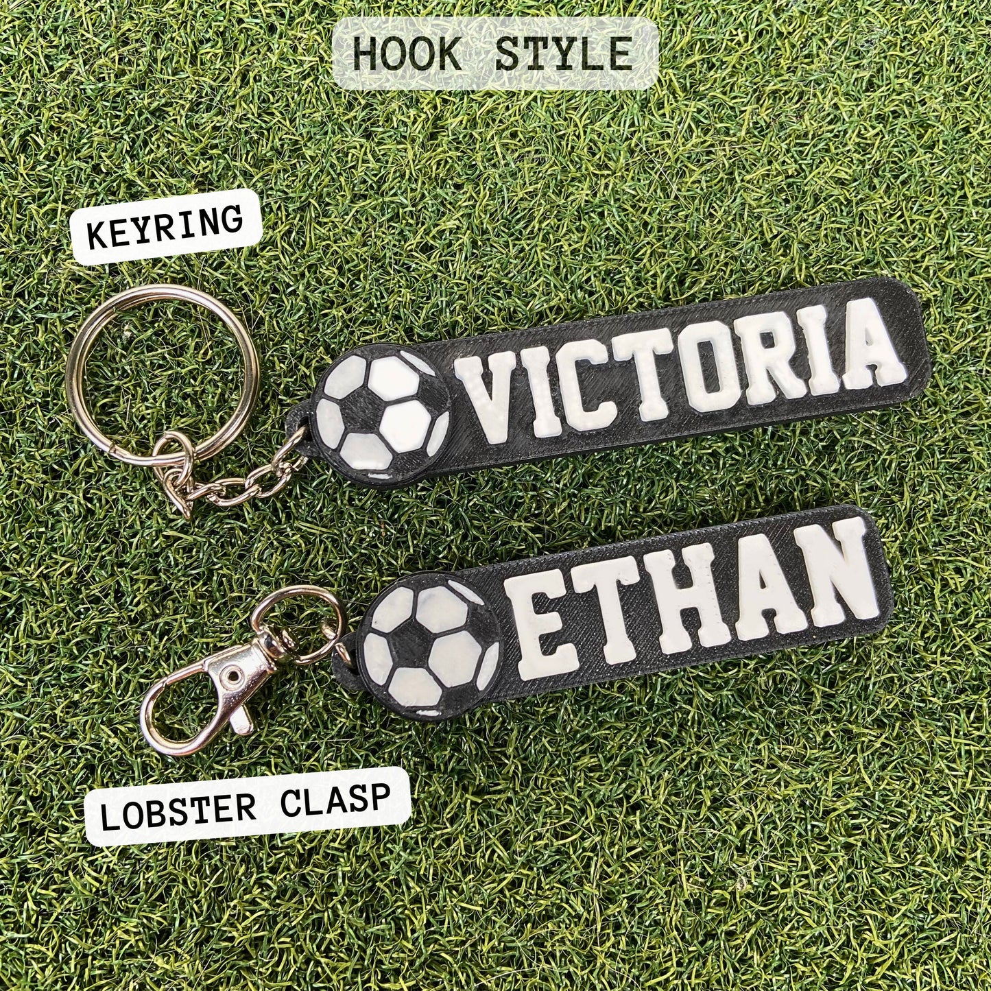 Soccer Custom Keychain