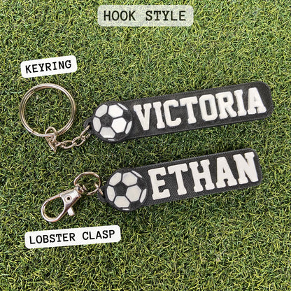 Soccer Custom Keychain