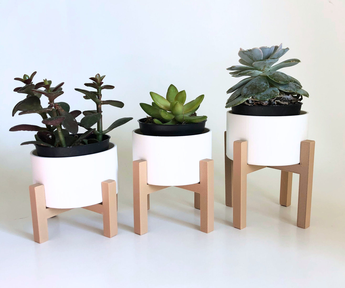 Minimalist Raised Planter Set of 3