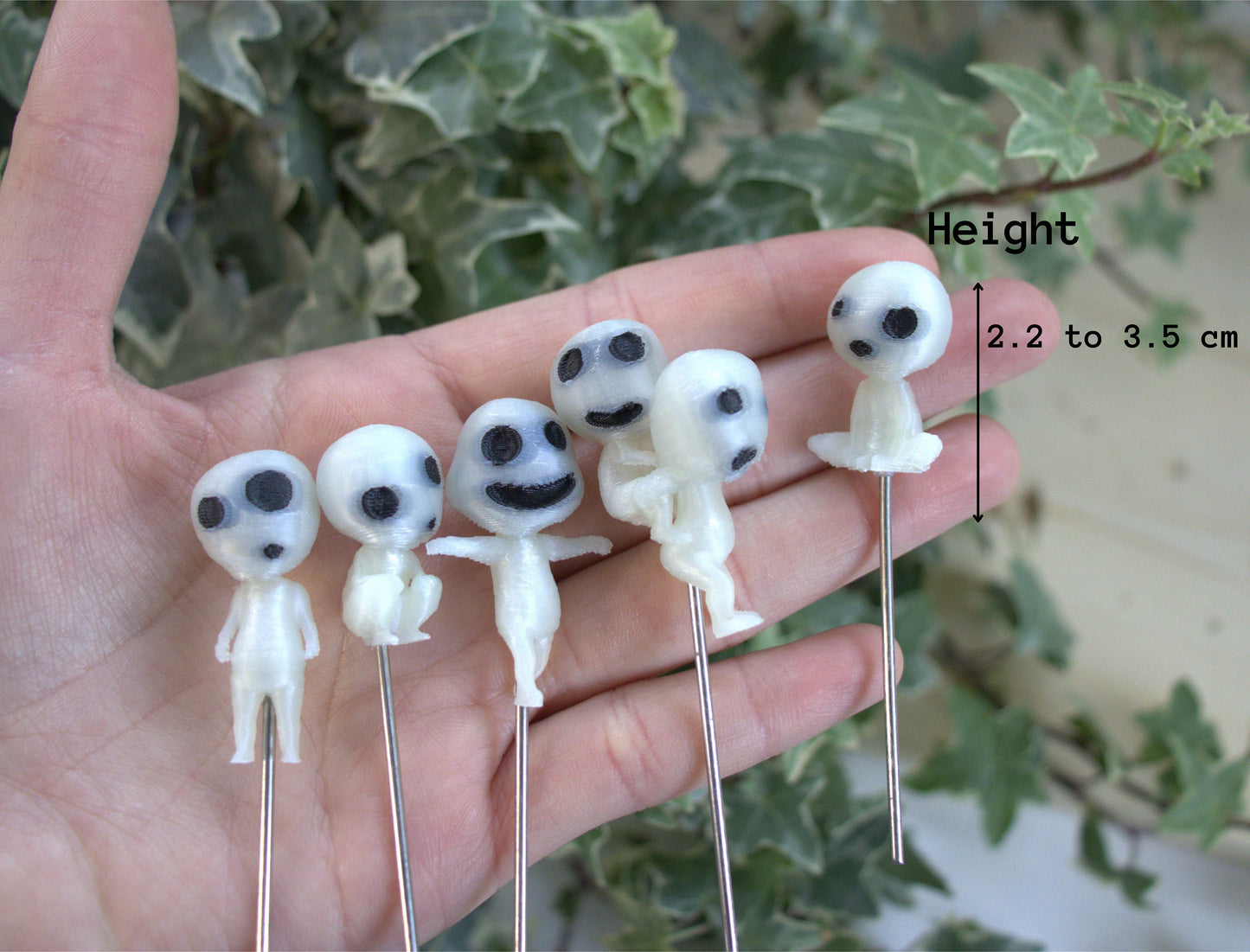 Tree Spirits Glow in the Dark Plant Stakes