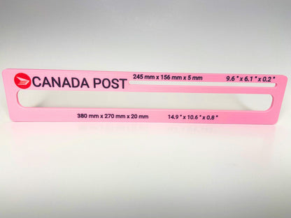 Canada Post Envelope Measurement Guide - Actual Size Slot of Doom