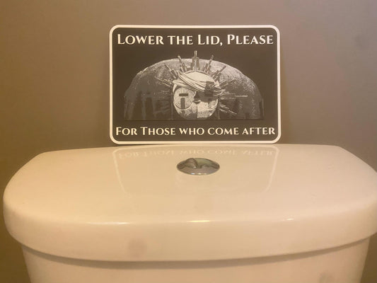 For Those Who Come After Bathroom Sign | Funny Bathroom Sign | Gamer Decor | Expedition 33 inspired