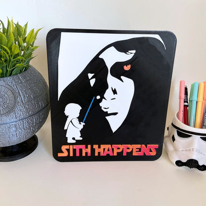 Sith Happens Wall Art