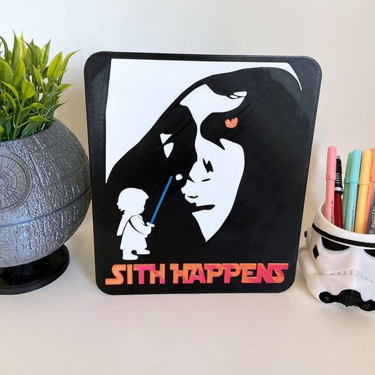 Sith Happens Wall Art