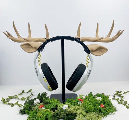 Large Deer Antler Headphone Attachment