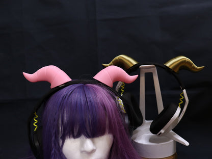 Anime Style Horn Headphone Attachment
