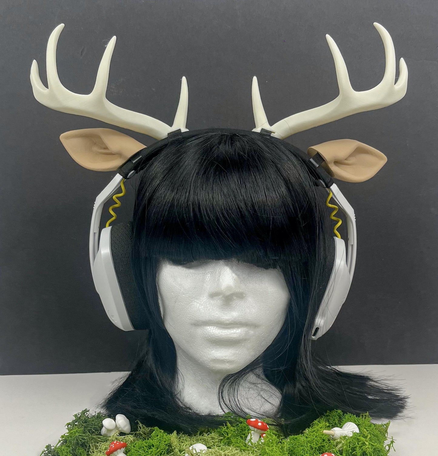 Large Deer Antler Headphone Attachment