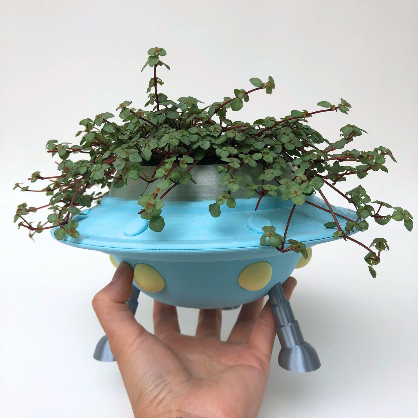 UFO Flying Saucer Hanging Planter