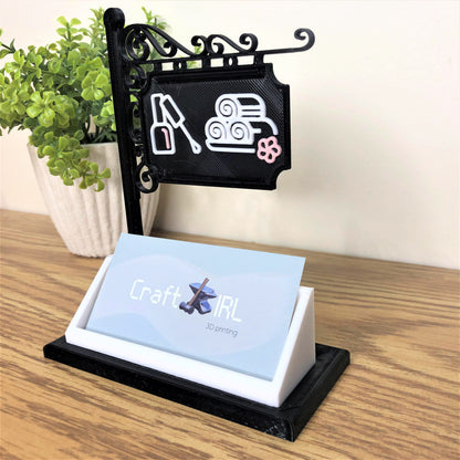 Nail and Spa Business Card Holder