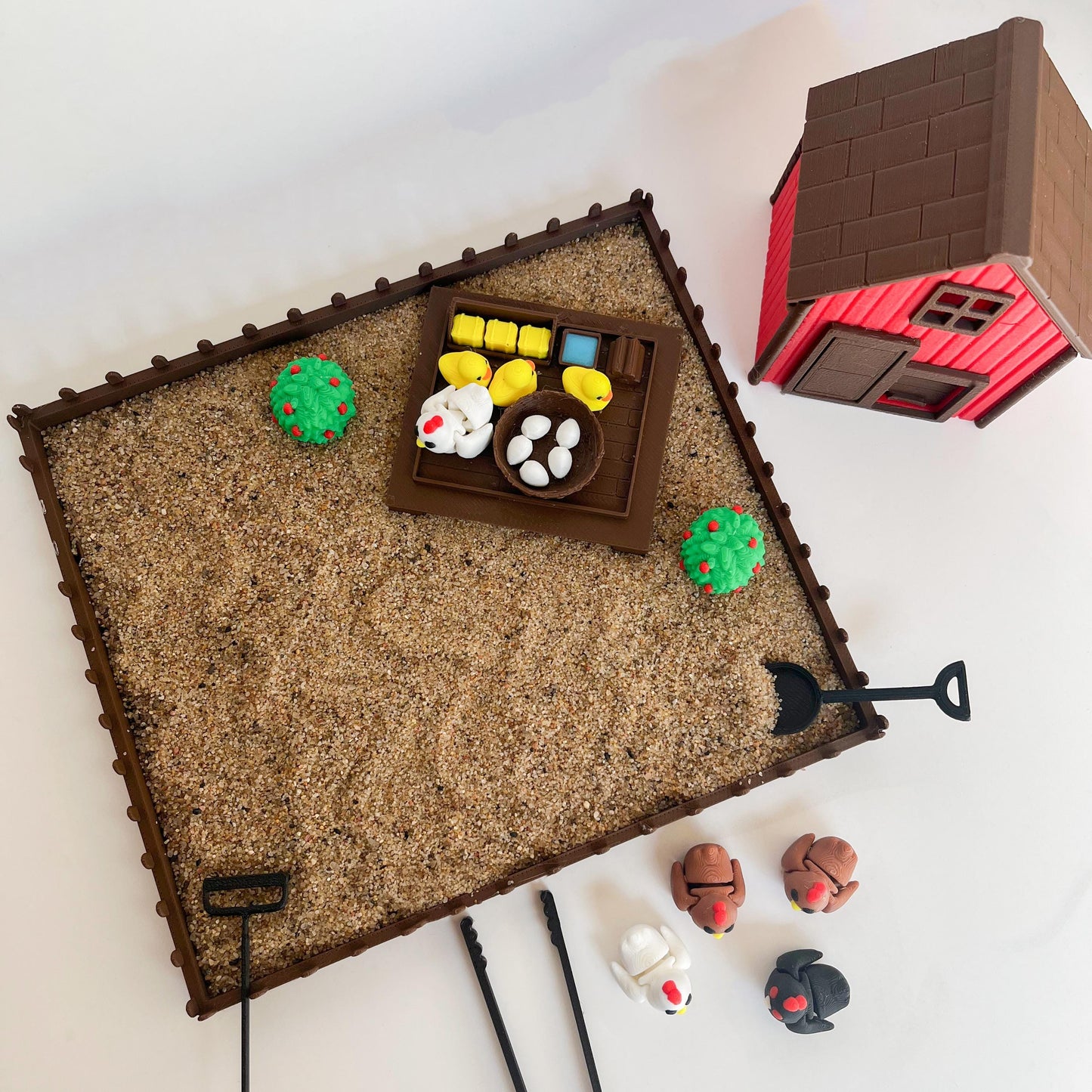 Chicken Coop Zen Garden Kit