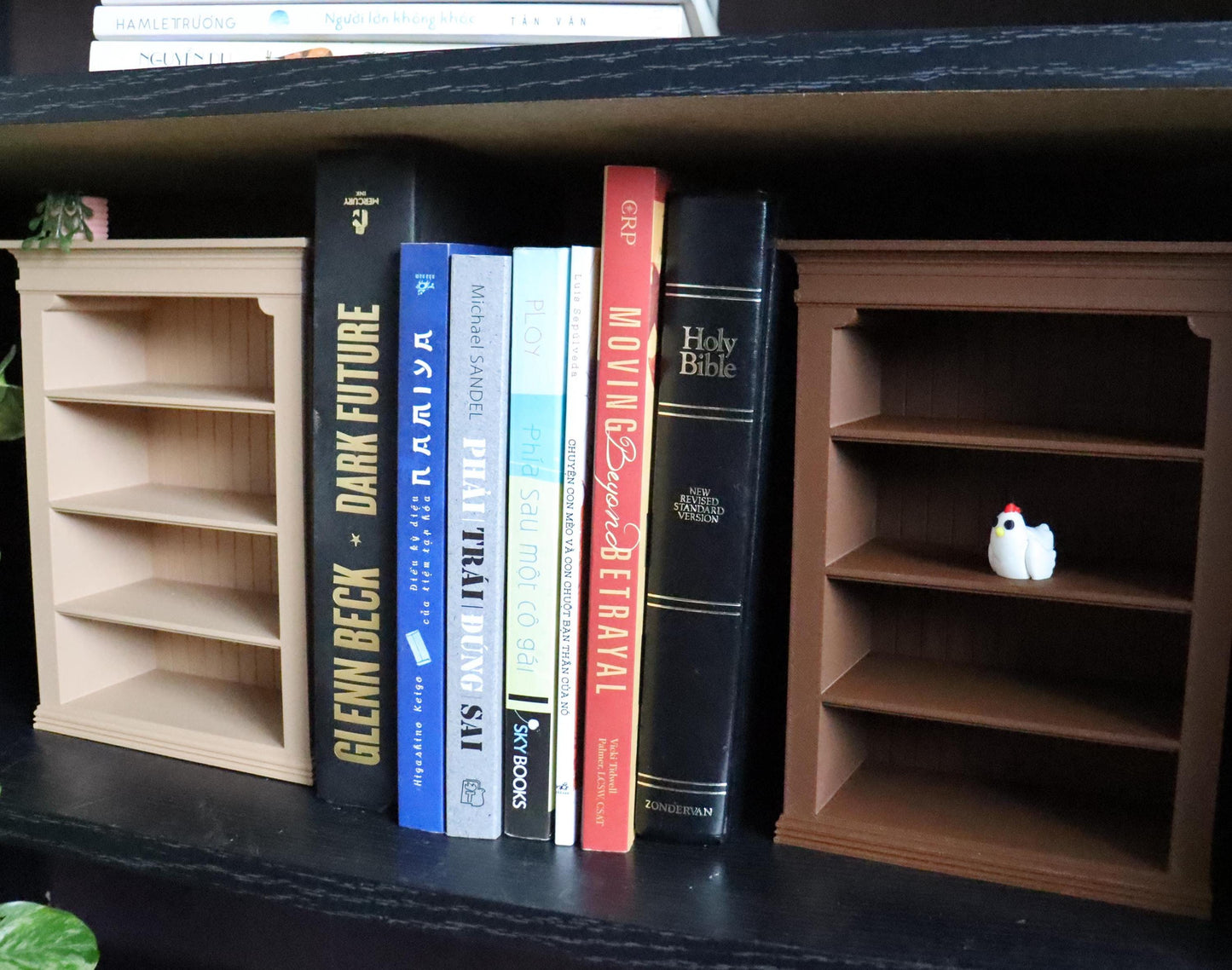 Mini Bookshelf Bookend