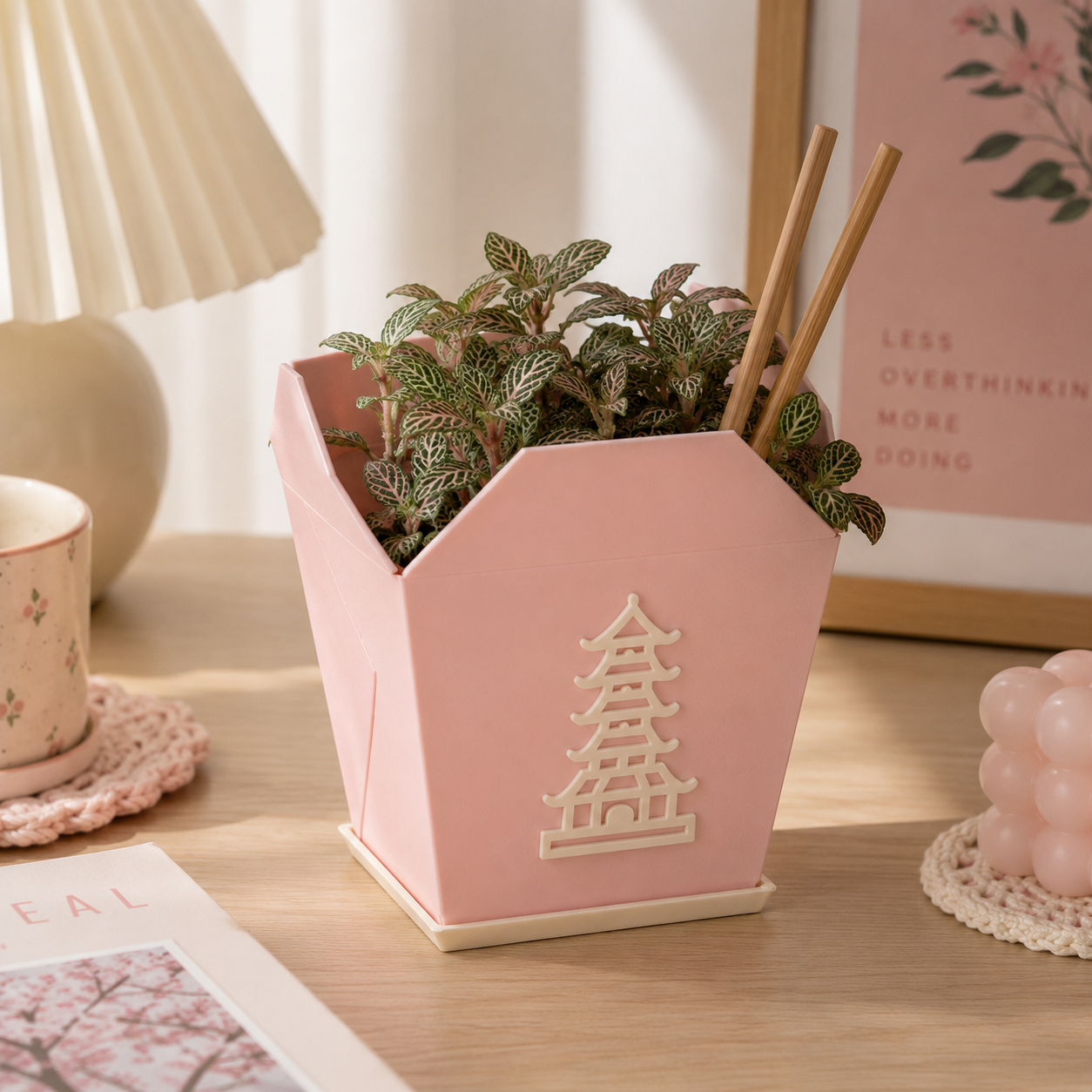 Chinese Takeout Planter