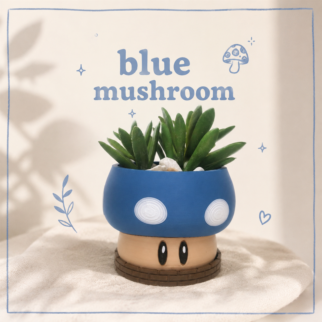 Mushroom Planter from Mario
