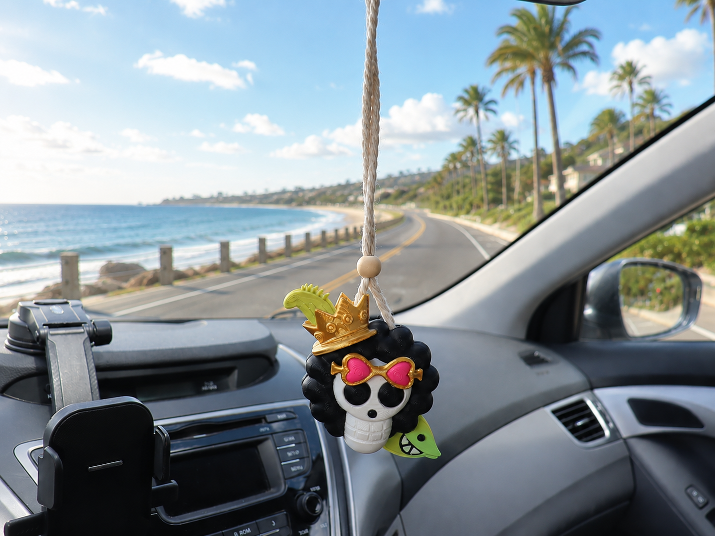 One Piece Straw Hat Car Freshener