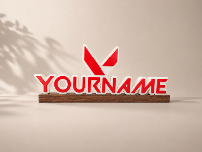 Custom Valorant Nameplate