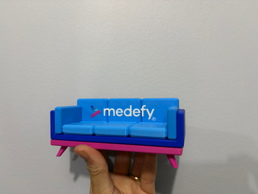 Medefy 50 Custom Couch Business Card Holder