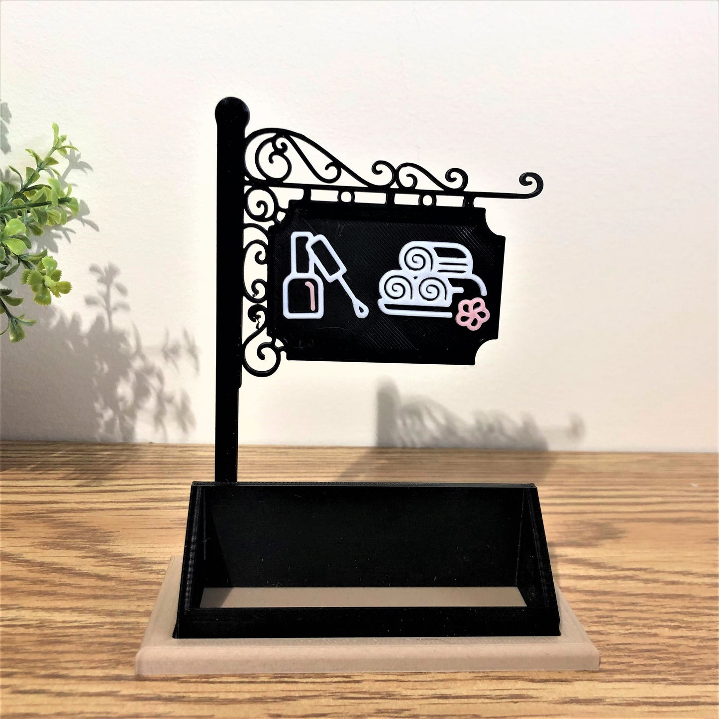 Nail and Spa Business Card Holder
