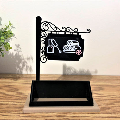 Nail and Spa Business Card Holder