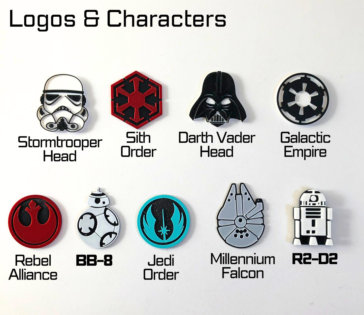 Customizable Keychain Star Wars Inspired