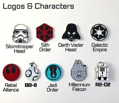 Customizable Keychain Star Wars Inspired