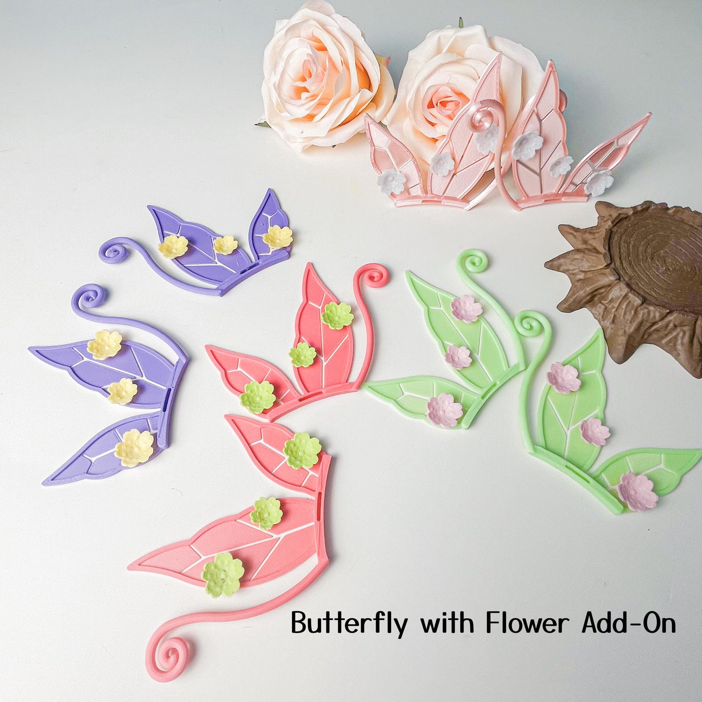 Flower Add-on for Headphone Attachments