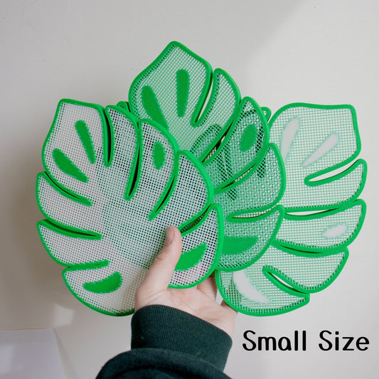 Monstera Leaf Pin Board Display