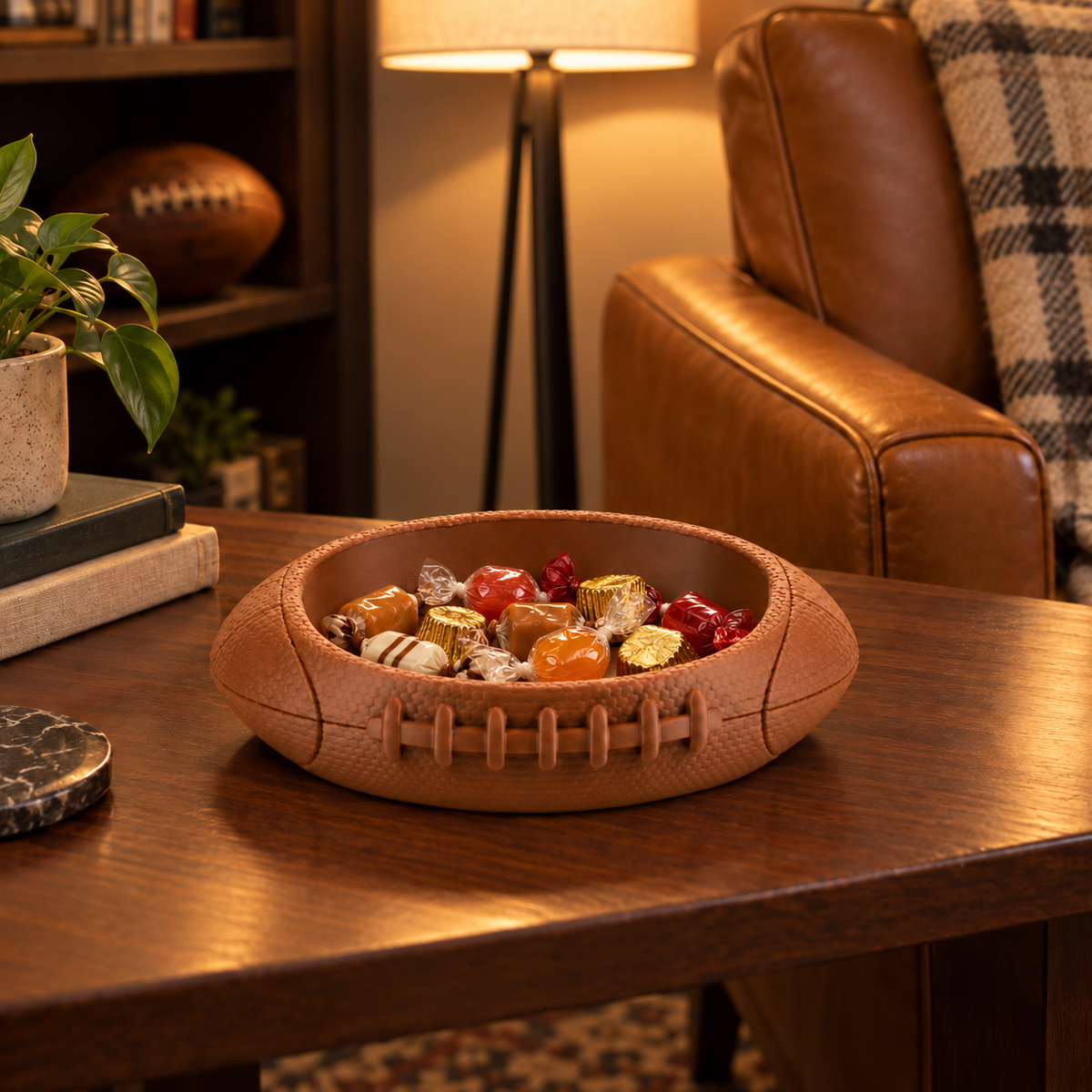 Football Catchall Tray – Organizer for Him