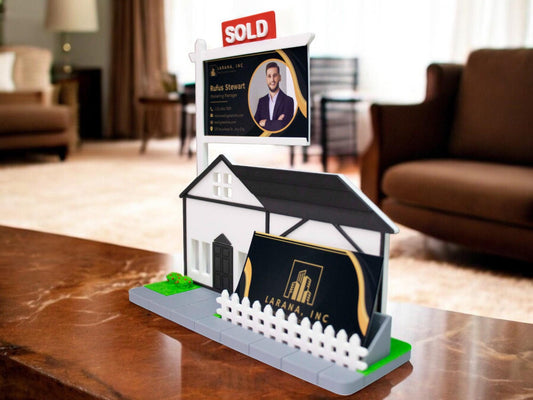 Real Estate Business Card Holder