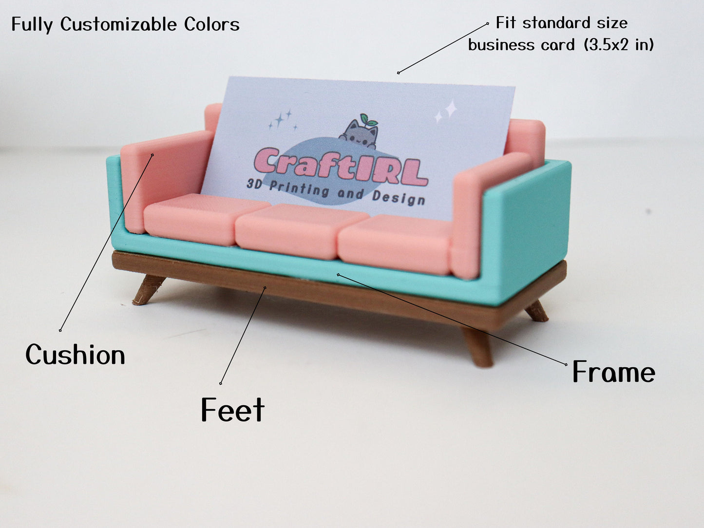 Couch Business Card Holder